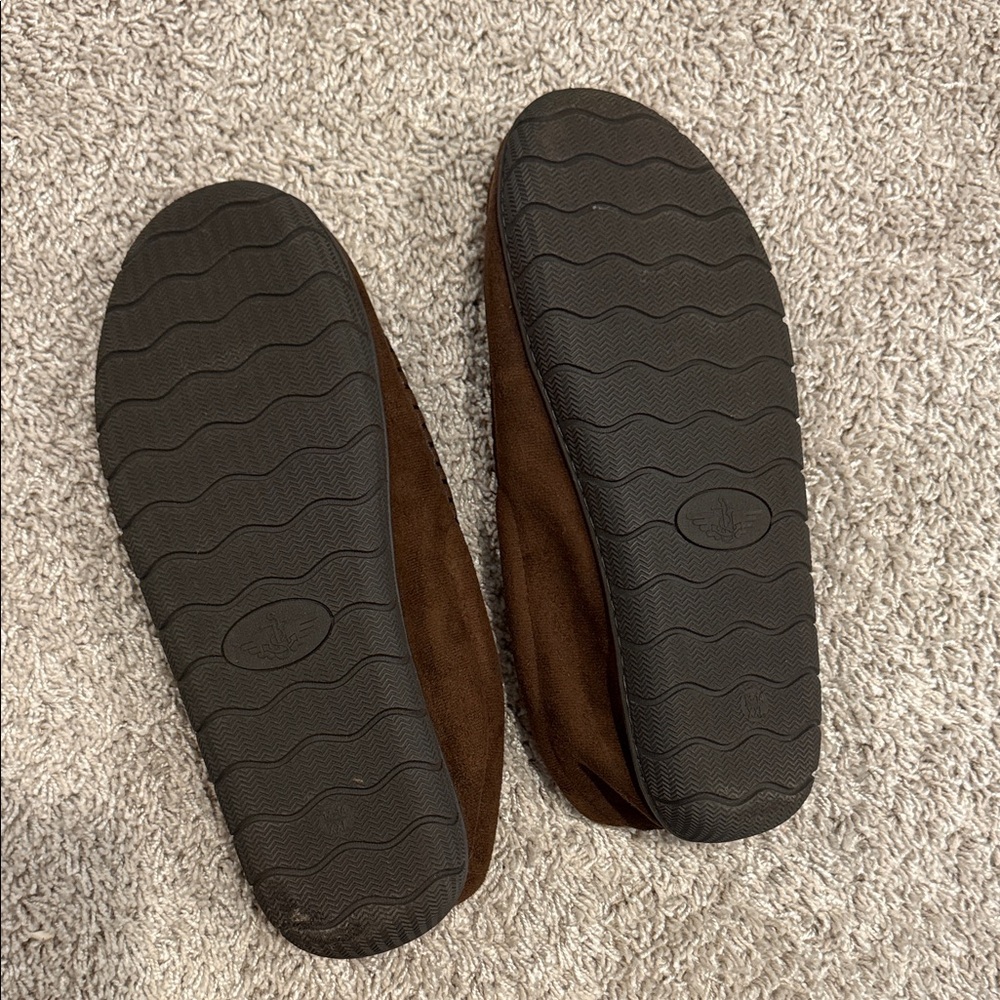 Dockers Men's Rich Brown Suede Loafers - Picture 6 of 8